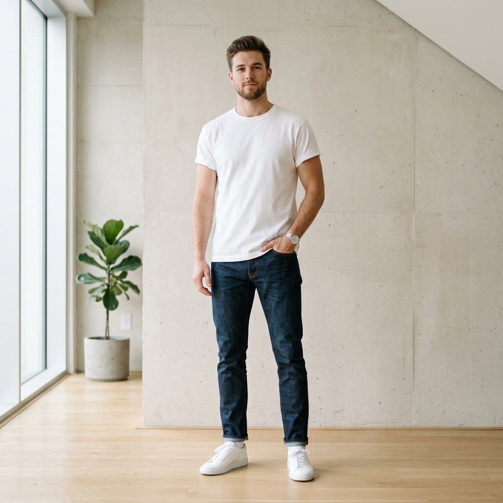Minimal Everyday образ с Alpha Industries